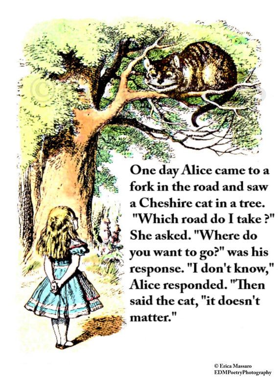 Cheshire Cat and Alice